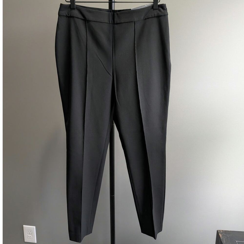 NWT Talbots Black High Waist Skinny Ankle Size 10